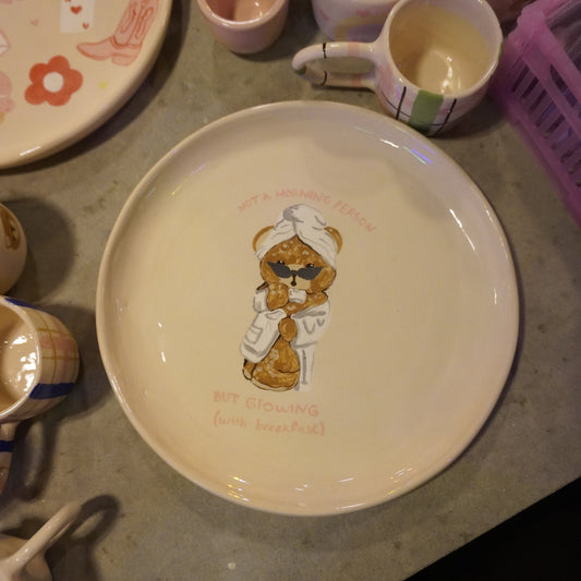 Servis/ Kahvaltı Tabağı Seramik 🧸