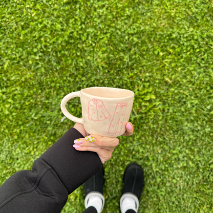 Seramik Kupa Less Drama More Pyjama